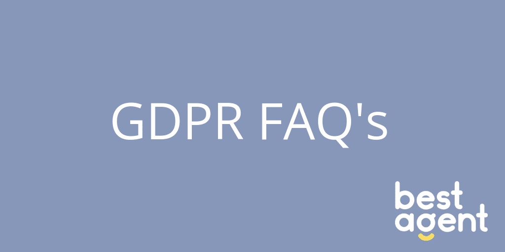GDPR FAQ's - BestAgent